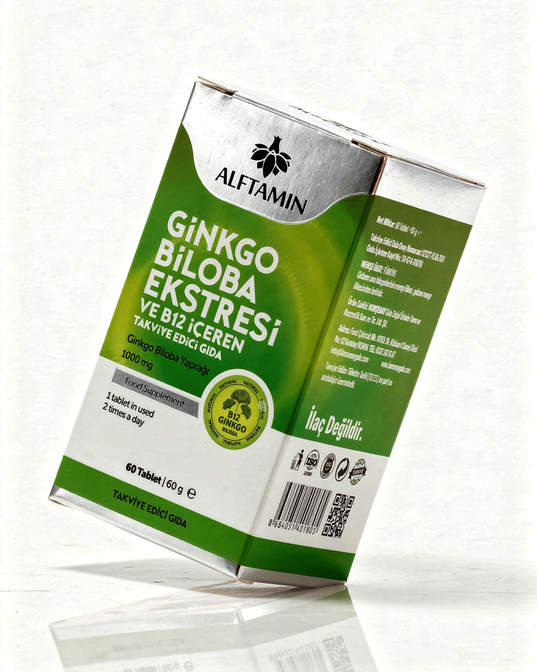 Alftamin Ginkgo Biloba Ekstresi + B12 - 4